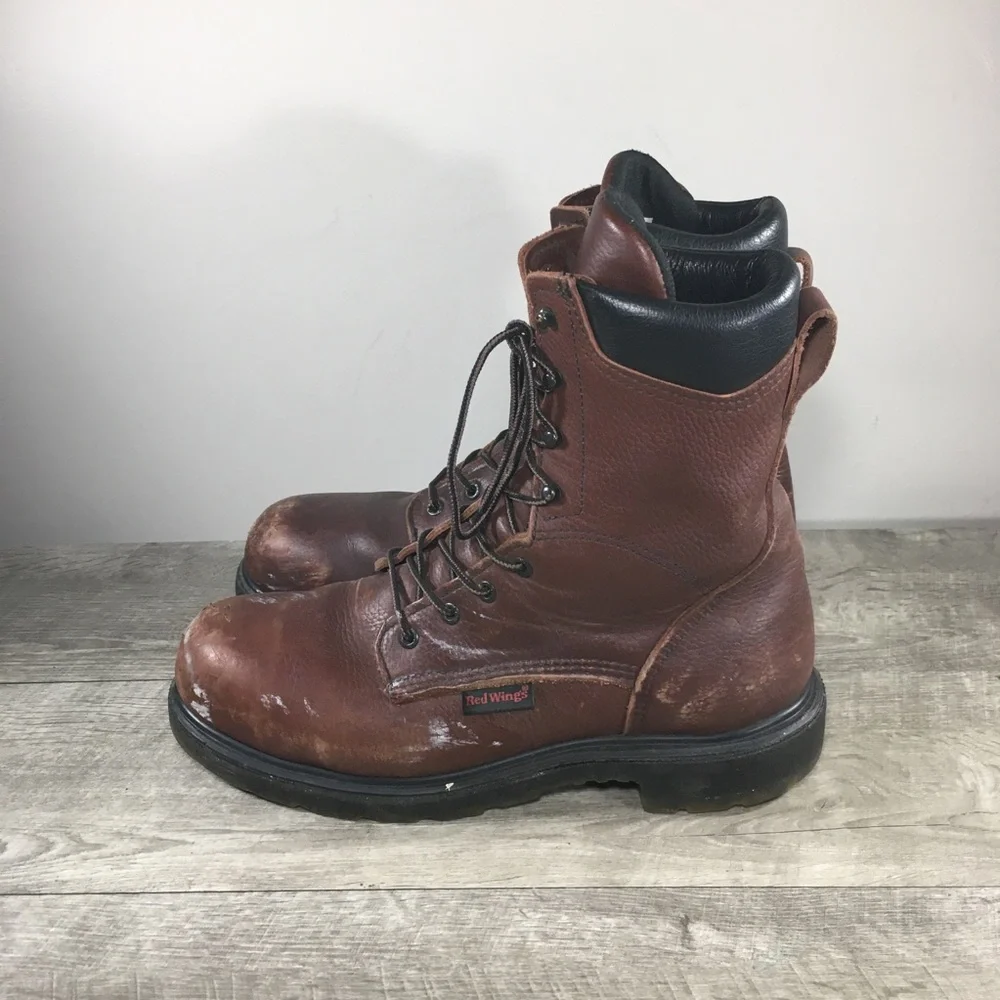 Red Wing Supersole 2.0 Mens Leather 2408 Steel Toe Waterproof Artsy Boots 10.5